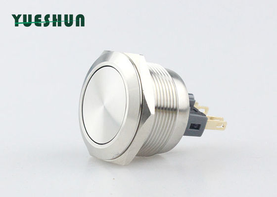 chất lượng  25mm Panel Mount Push Button Switch , Stainless Steel Push Button Switch nhà máy