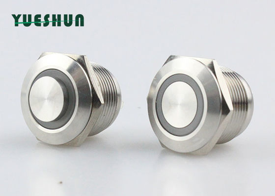 chất lượng  Waterproof Momentary Push Button Switch Normally Closed Open 19mm Panel Mounting nhà máy