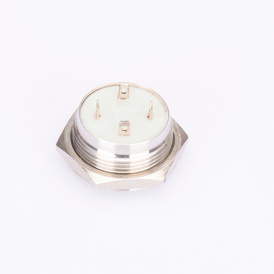 22mm Micro Anti Vandal Nút nhấn Công tắc bằng kim loại được chiếu sáng cực ngắn với đèn Led Rgb