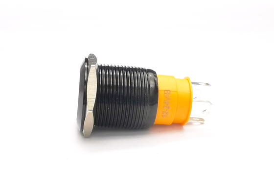 Công tắc nút ấn chốt có đèn chiếu sáng Ip67 19mm dòng điện 20A cho tàu biển