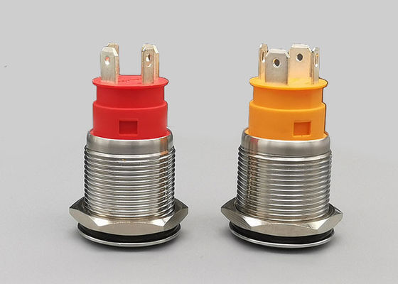 Công tắc nút ấn chốt có đèn chiếu sáng Ip67 19mm dòng điện 20A cho tàu biển