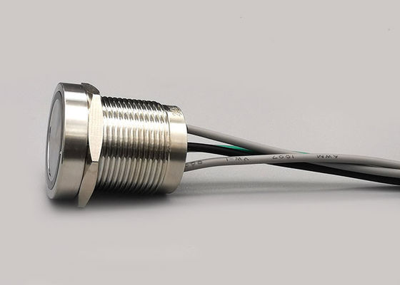 Nút chuyển mạch áp điện IEC529 19mm Chống thấm nước 50 triệu chu kỳ